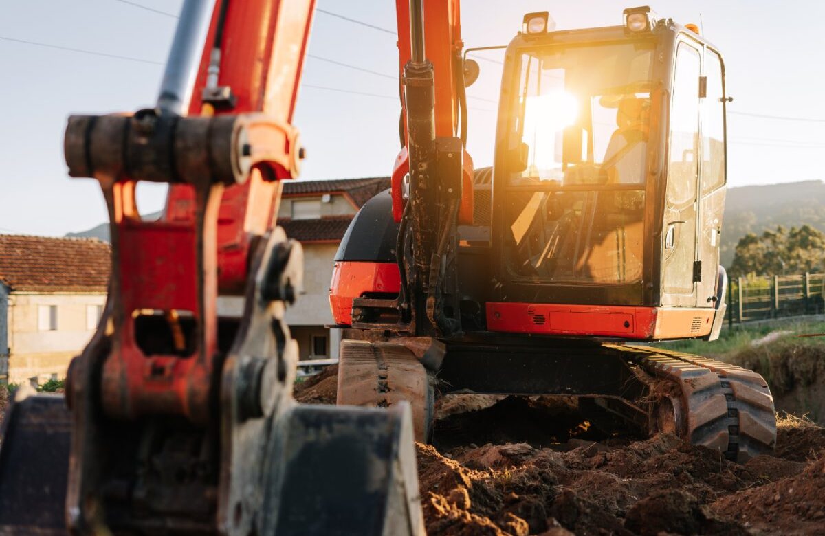 Getting from A to B with a Mini Excavator Trailer